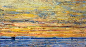 Evening — Frederick Childe Hassam, Impressionism
