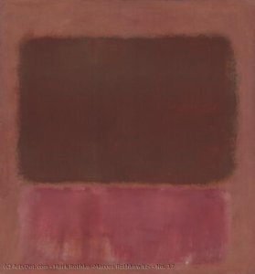 No. 17 — Mark Rothko, Color Field Painting