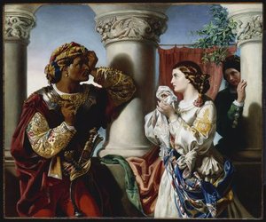 Othello And Desdemona — Daniel Maclise