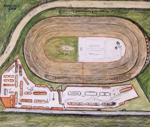 Plan Of Ruhleben Camp Key To Panoramic View — Nico Jungman