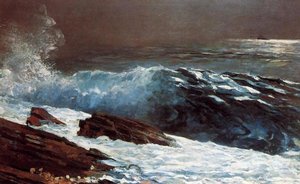 Sunlight On The Coast — Winslow Homer, Realism