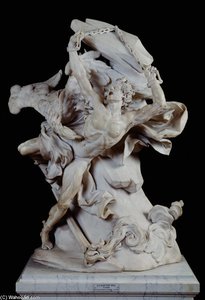 Prometheus In Chains — Nicolas Sébastien Adam, Neoclassicism