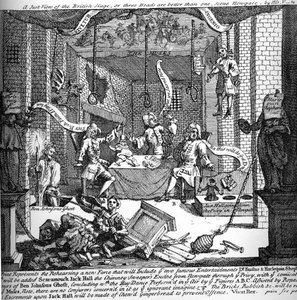 A Just View Of The English Stage — William Hogarth