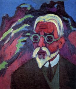 Portrait Of Bosshart — Ernst Ludwig Kirchner