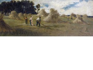 Harvest Scene — Philip Richard Morris