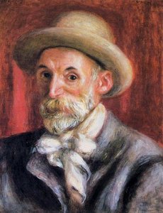 Self Portrait — Pierre-auguste Renoir, Impressionism