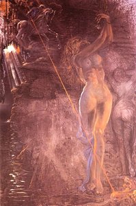 Ruggiero Freeing Angelica, 1974 — Salvador Dalí, Surrealist Expressionism