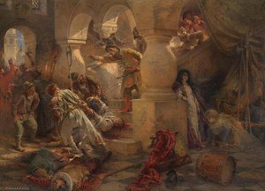The Murder Of False Dmitry — Konstantin Yegorovich Makovsky