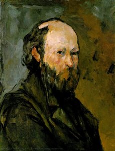 Self Portrait,1878-80, The Phillips Collection Washi — Paul Cézanne, Post-impressionism