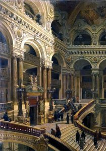 The Staircase Of The Paris Opera — Navlet Victor
