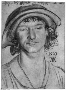 Portrait Of An Eighteen Year Old Man — Albrecht Dürer, Renaissance