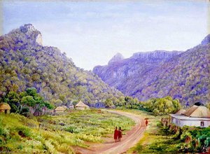 The 'gates' Of St John's River, Kaffraria — Marianne North