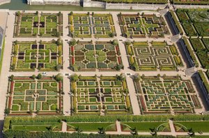 Aerial view - The Kitchen garden