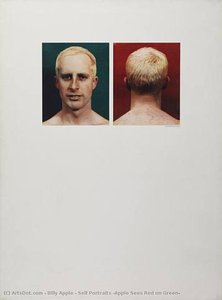Self Portraits (apple Sees Red On Green) — Billy Apple