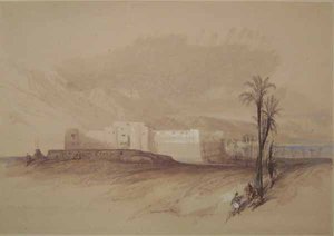 The Fortress Of Akabah, Arabia, Petraea — David Roberts