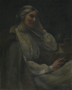 Portrait Of D.k. Richmond — Norman Garstin