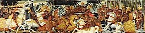 Combat De Cavalerie — Giovanni Di Ser Giovanni