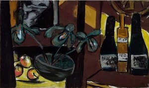 Still Life On Brown And Yellow — Max Beckmann