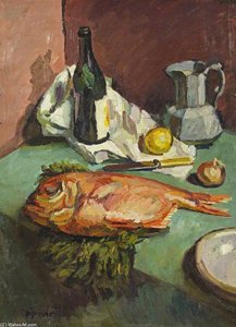 Still Life With John Dory — Duncan Grant