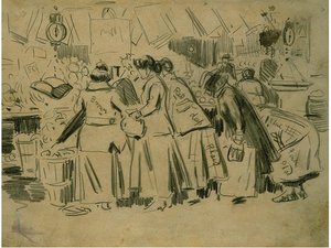 Market Place — George Benjamin Luks
