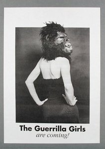 The Guerrilla Girls Are Coming Poster — Guerrilla Girls