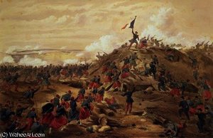 The Attack On The Malakoff — William Simpson