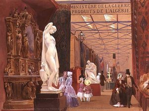 Part Of The French Court (from Recollections Of The Great Exhibition) — John Absolon