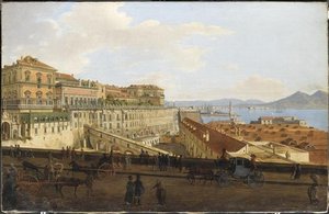 Palais Royal De Naples, Cote De L'arsenal — Joseph Rebell