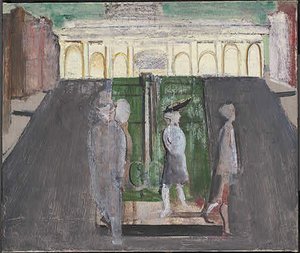 Untitled (four Figures In A Plaza) 1 — Mark Rothko