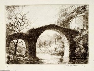 Le Pont De Florac, Cevennes — Herman Armour Webster