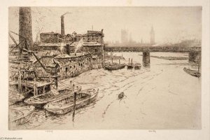 Hungerford Bridge, London — Kerr Eby