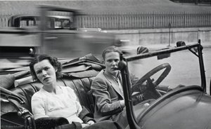 Parked Car, Small Town Main Street — Walker Evans