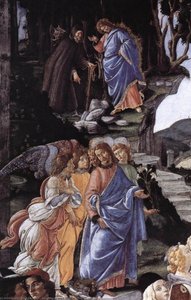 Three Temptations Of Christ (detail) — Sandro Botticelli