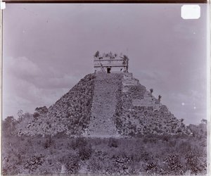 Photograph Of Chichén Itzá Taken By A.p. Maudslay — Alfred Percival Maudslay