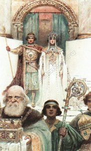 Wedding Ceremony. Middle Ages. — Sergey Solomko