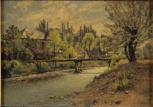 Le matin au pont des chèvres