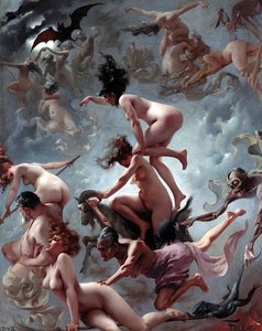 Faust's Vision — Luis Falero, Romanticism