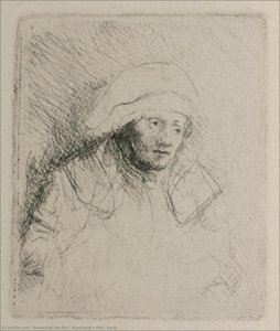Rembrandt's Wife - Dying — Rembrandt Van Rijn, Dutch Golden Age