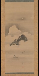 Landscape In Moonlight — Kano Tan'yū
