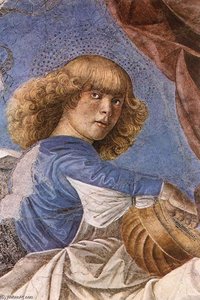 Music-making Angel — Melozzo Da Forlì, Renaissance Perspective