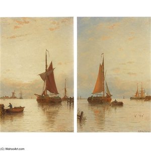 Shipping In A Calm, Dordrecht