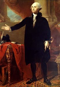 George Washington, (painting) — Gilbert Stuart