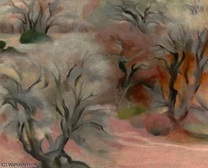 Trees Abiquiu Iv — Georgia O'keeffe