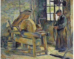 The Grinder — Maximilien Luce