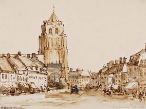 Wormhoudt, Flanders — Herman Armour Webster