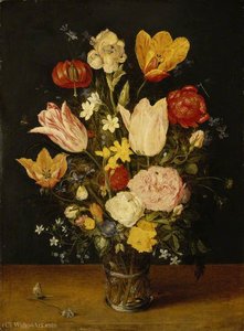 A Vase Of Flowers — Jan The Younger Brueghel