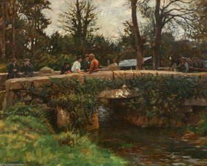 Relubbus Bridge — Elizabeth Adela Stanhope Forbes