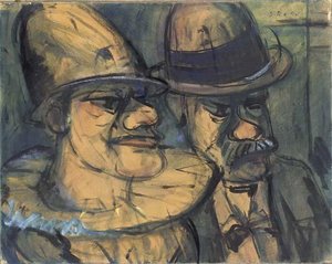 Circus Characters And Mr. Poulot — Georges Rouault