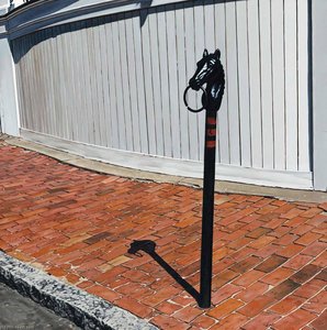 Cliff Road Hitching Post — George Murphy