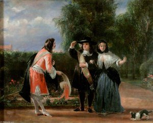 Who Can This Be — Charles Robert Leslie